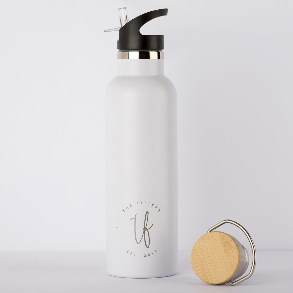 
            
                Load image into Gallery viewer, Hydro Bottle - white - the fittery
            
        